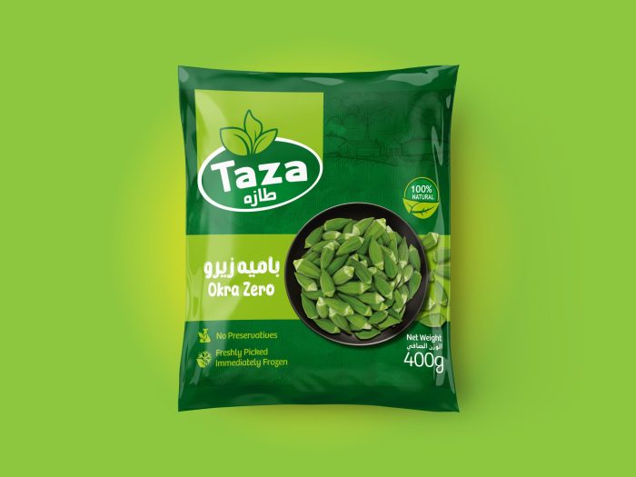 Frozen Okra Zero